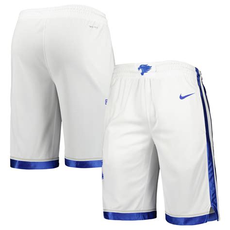 nike kentucky wildcats white replica basketball shorts|Men's White Kentucky Wildcats Replica Performance Shorts.